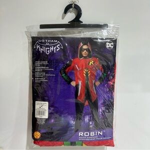 DC RUBIES Batman Gotham Knights Robin Cosplay Costume Halloween #703028 ADULT